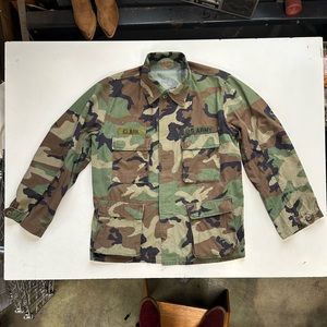 US Army woodland camouflage jacket, used very good condition